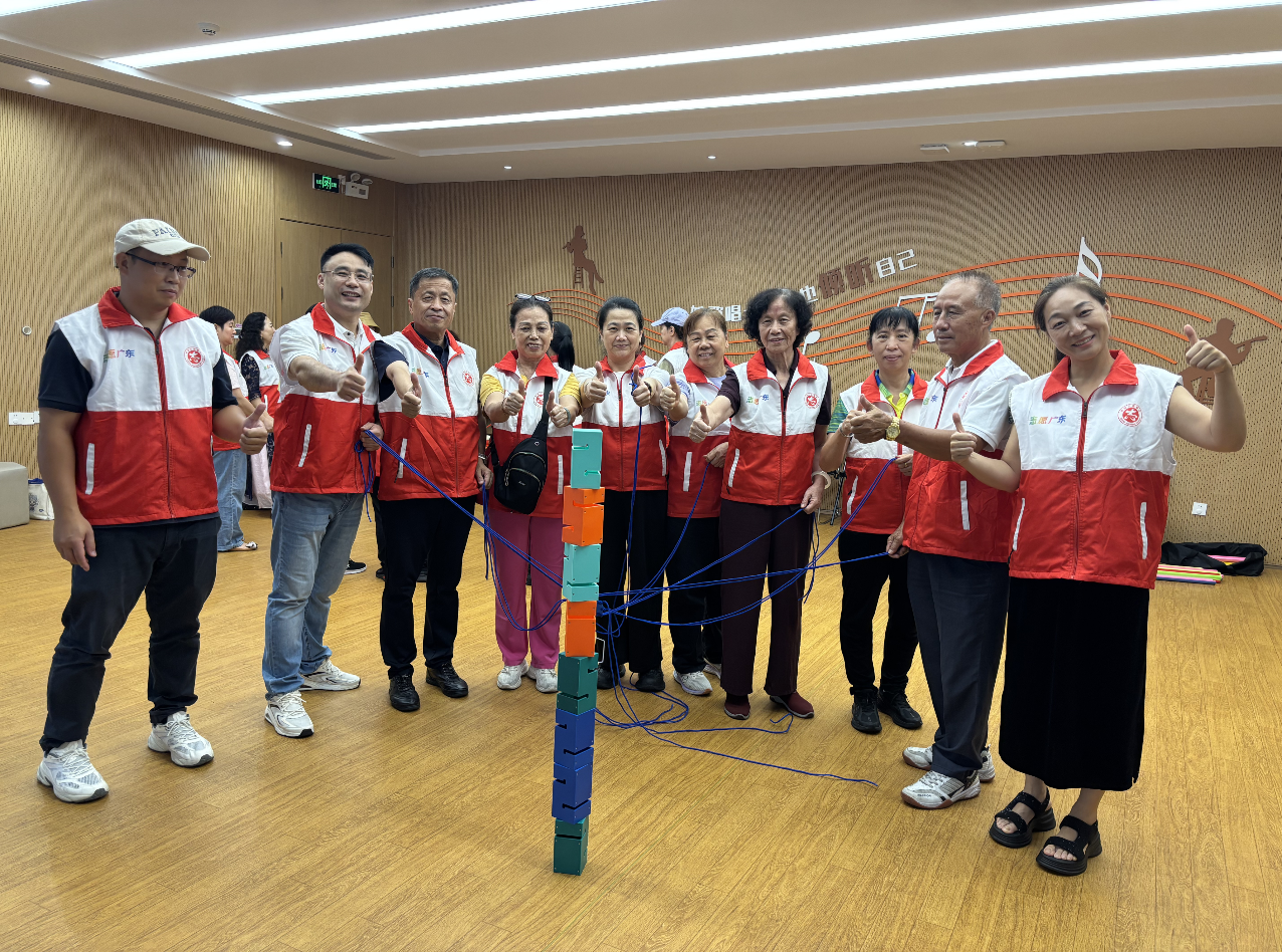 径贝社区志愿者骨干赴北站社区“取经” 团队拓展为志愿队伍"充电蓄能"