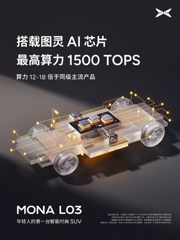 小鹏MONA L03搭载满血版第二代VLA 比肩50万级旗舰车