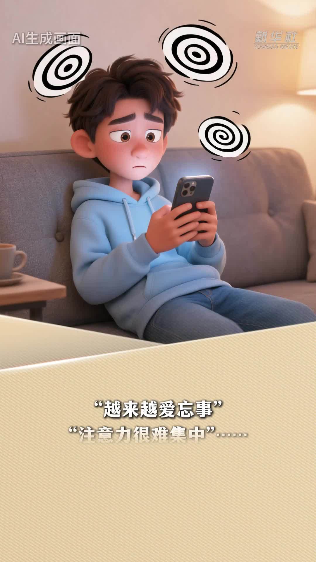 新华读报｜“手机痴呆症”盯上中青年