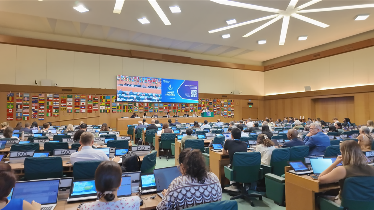 图1：联合国粮食及农业组织（FAO）2026全球智慧农业大会现场