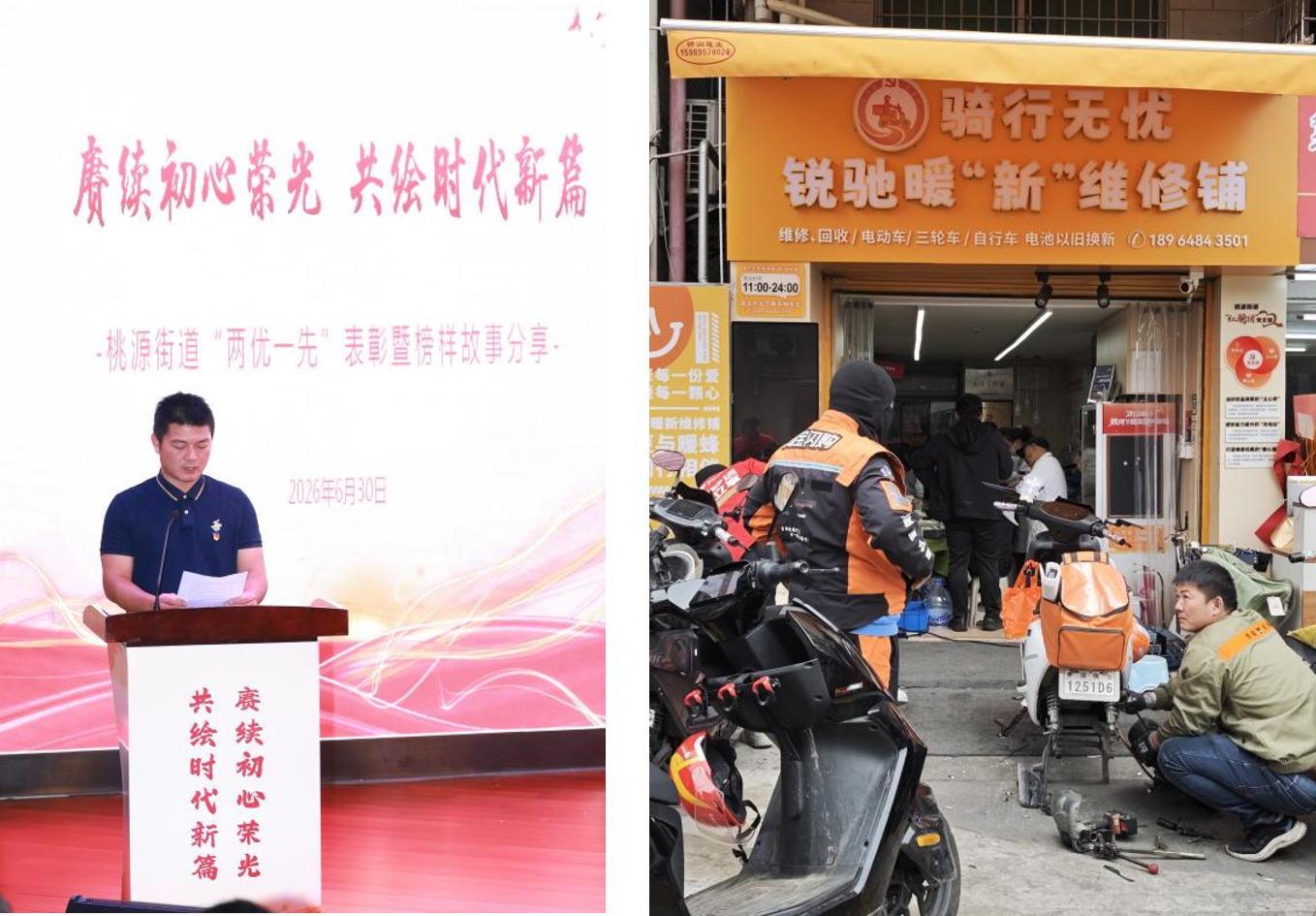 赓续初心荣光 共绘时代新篇 ——桃源街道“两优一先”榜样故事分享