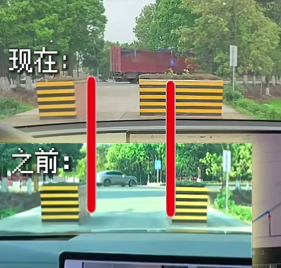 博主自行智驾测试突遭“物理外挂”,网友:懂得都懂