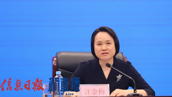 省文化和旅游厅产业发展处处长汪金梅