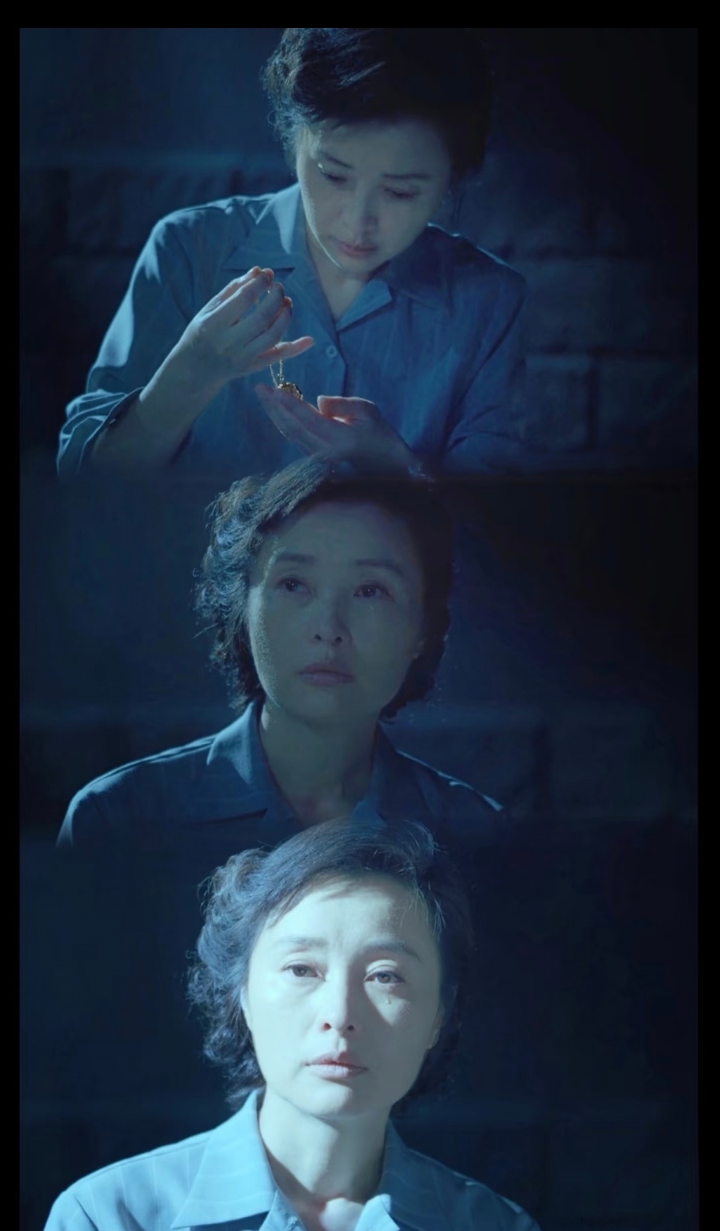 《沉默的荣耀》中，吴越的眼神戏细腻动人。