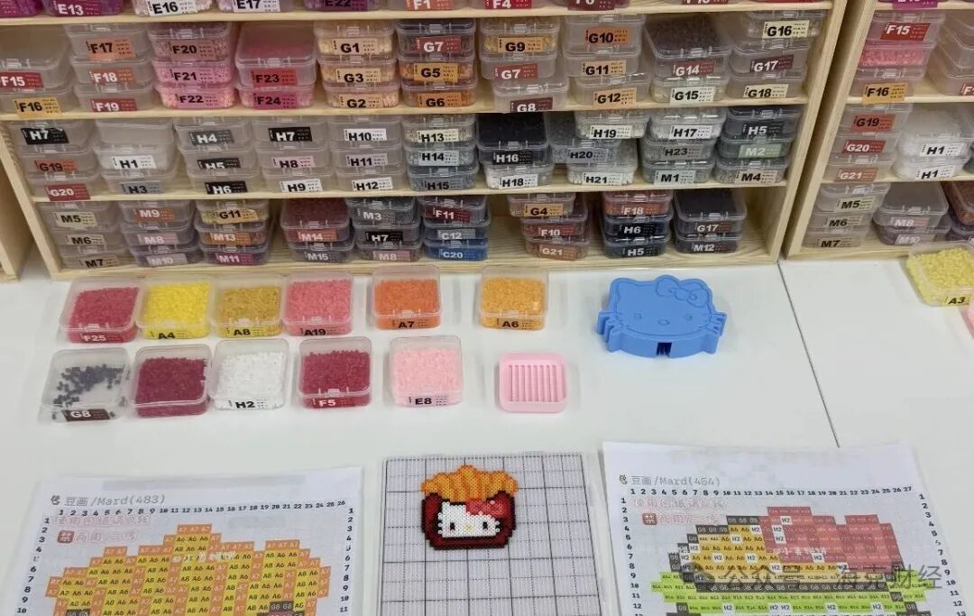 拼豆“硬控”年轻人