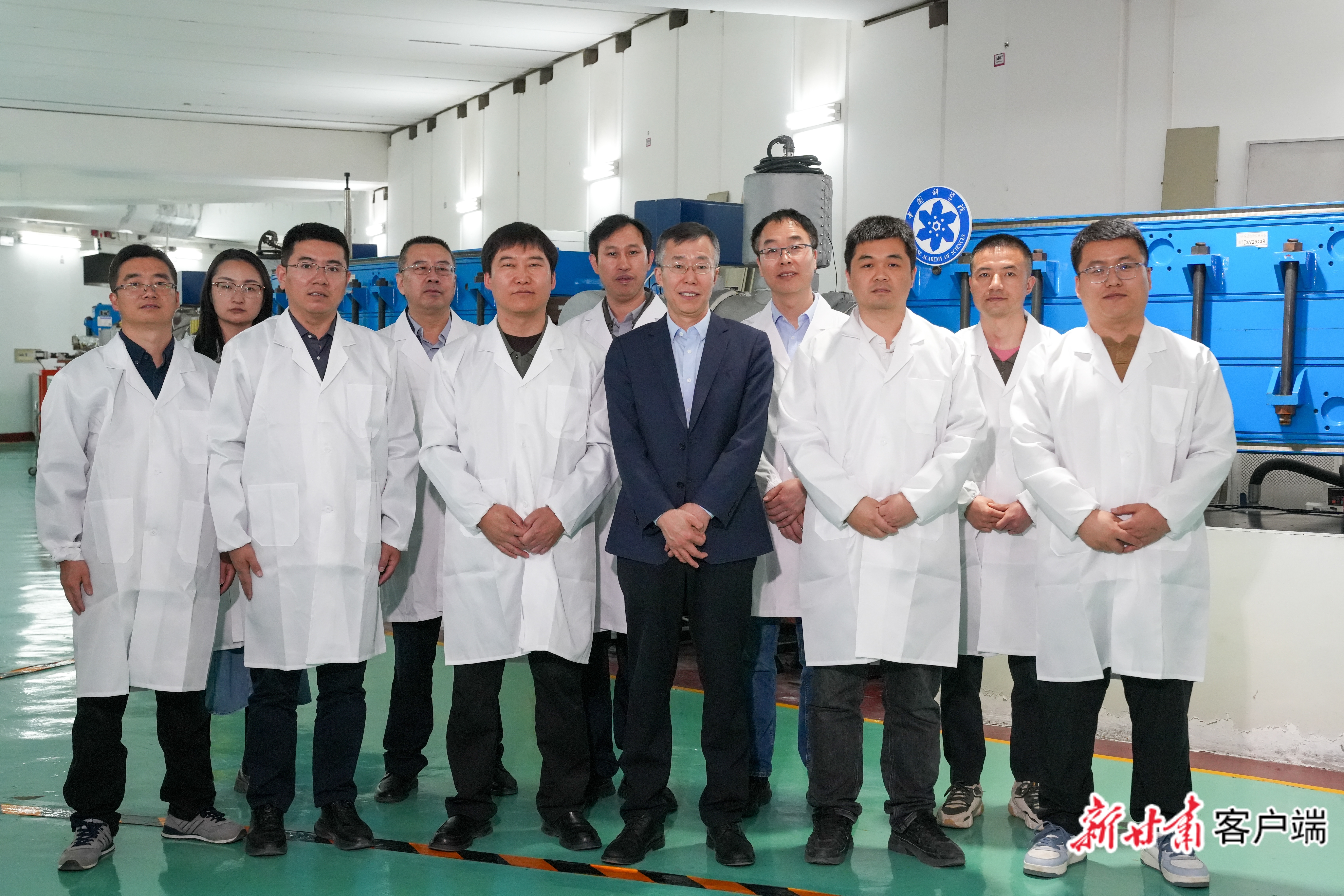 近代物理所“强流重离子加速器前沿创新和重大应用团队”成员（近代物理所供图）