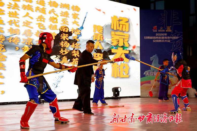 姜维黄龙带把枪表演