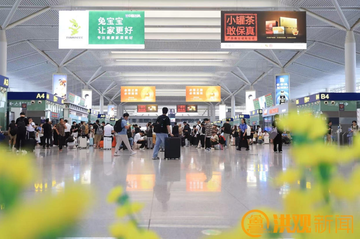 南昌西站迎来暑运客流出行高峰（图）