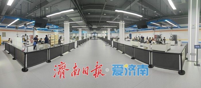 位于平阴玫瑰镇智创空间孵化园的济南人形机器人数据训练中心