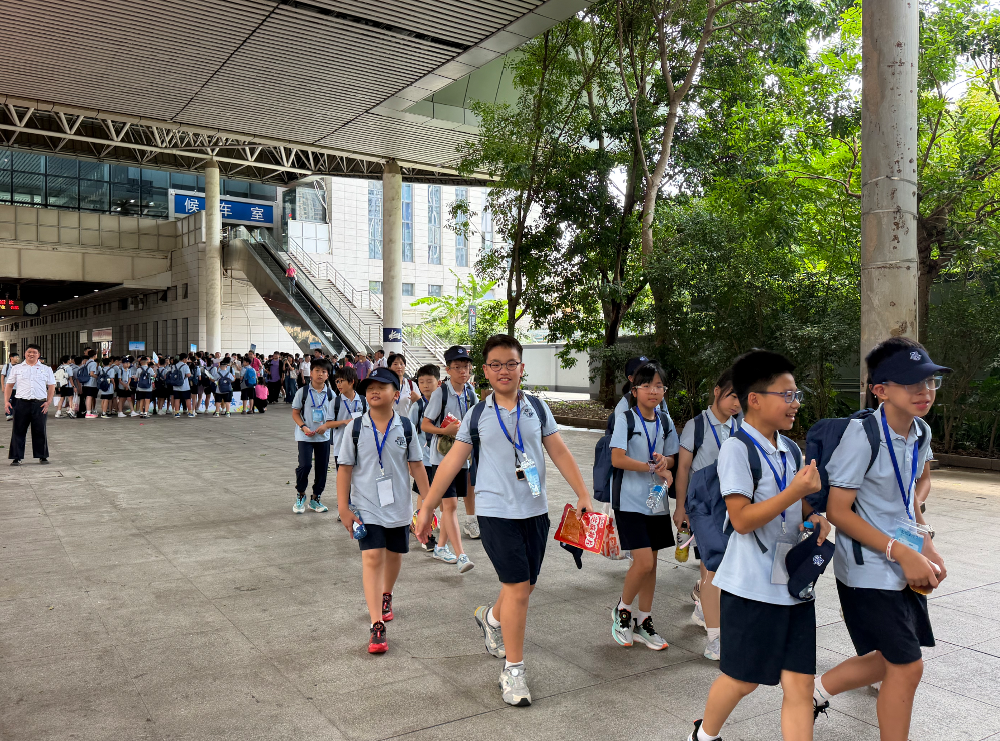 粤港澳大湾区首次开行泉州方向研学专列