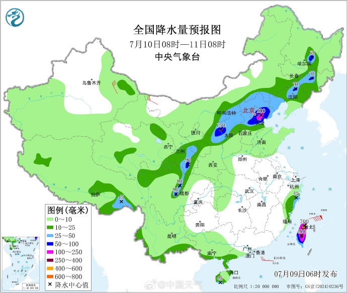台风“巴威”体型几乎可覆盖9个浙江,或正面登陆