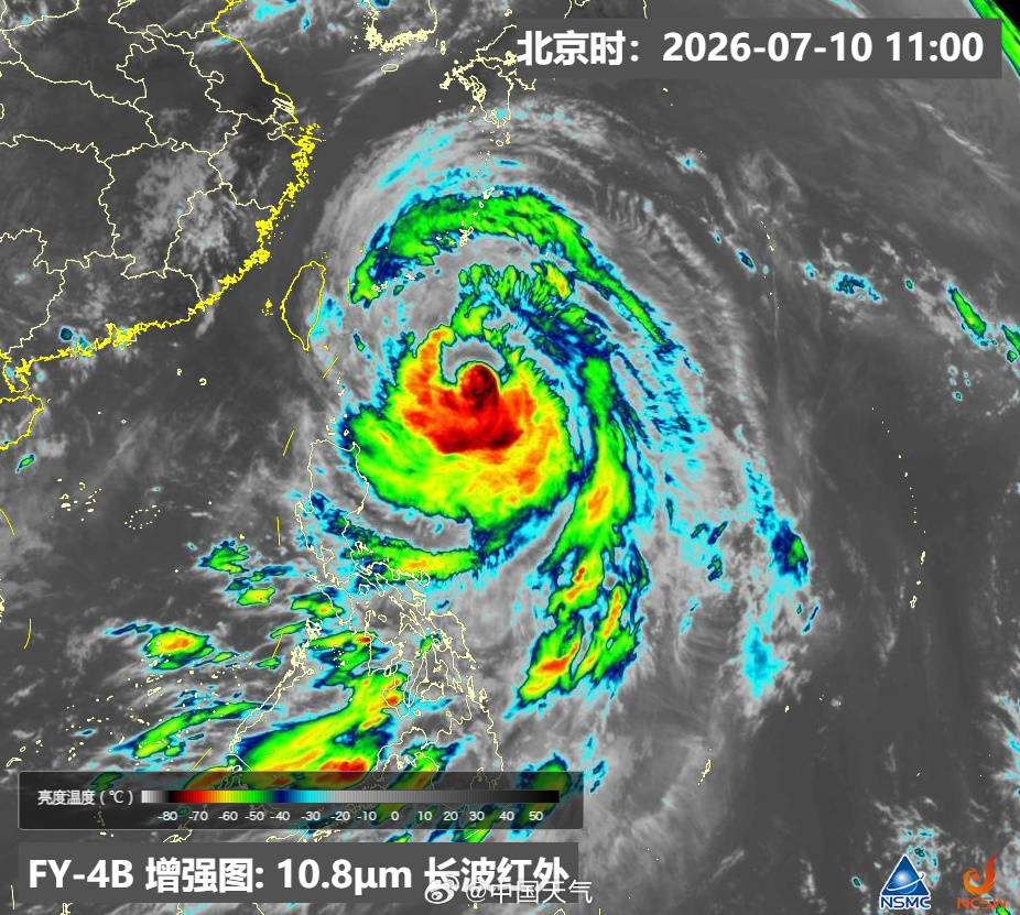 “巴威”减弱为台风级,但其极端降雨能力并未减弱