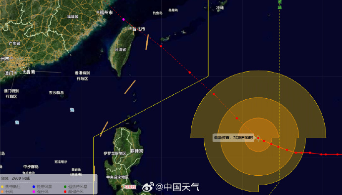 台风“巴威”体型几乎可覆盖9个浙江,或正面登陆