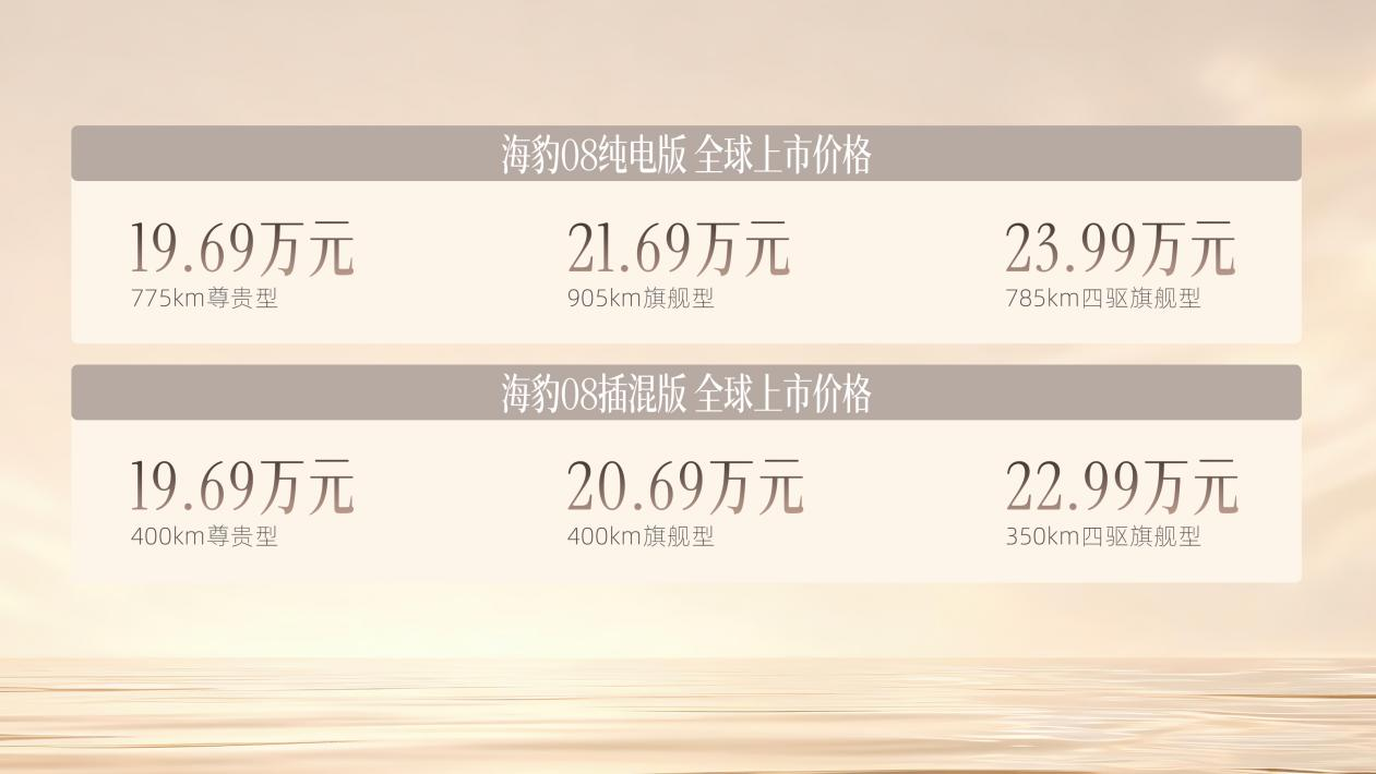 比亚迪达成1700万辆新能源汽车里程碑，海豹08正式下线