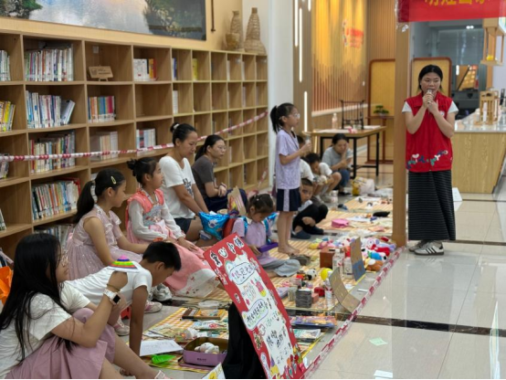 南昌社区“萌娃当家”亲子跳蚤市场 热闹开市