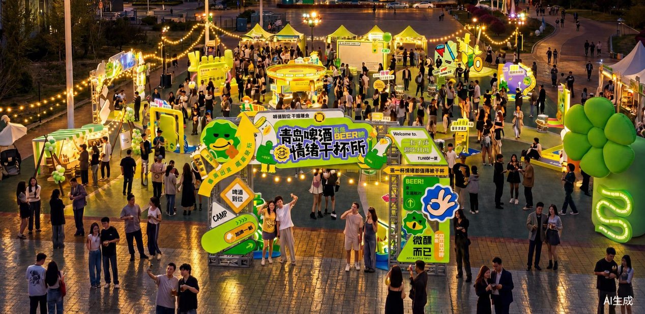来青岛国际啤酒节崂山会场，带你解锁啤酒节的N种玩法