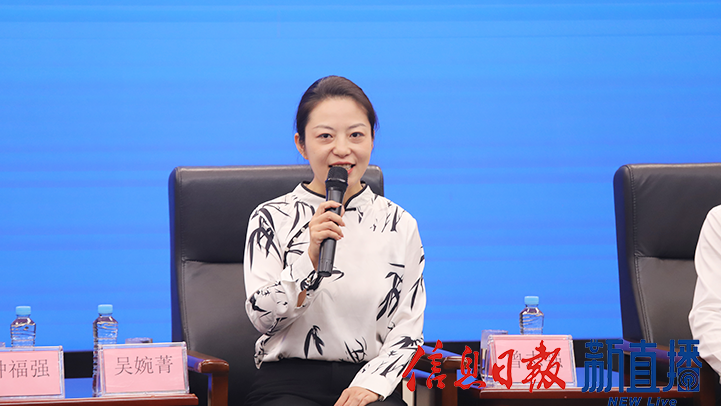江西渝州绣坊有限公司夏布绣技术总监、高级工艺美术师吴婉菁