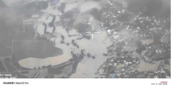 湖北基地翼龙-2无人机紧急驰援广西 千里穿云架起空中信息生命桥