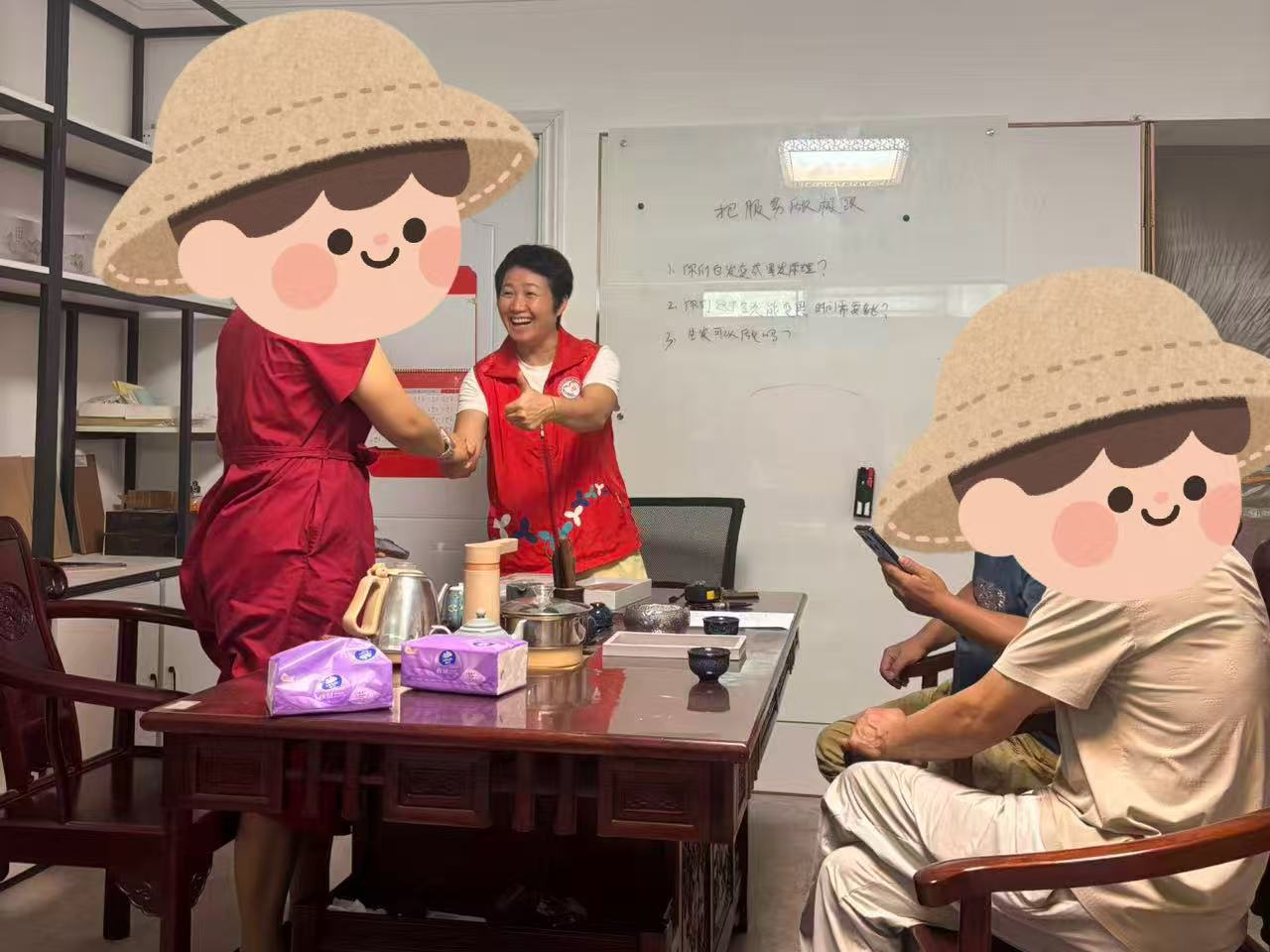 商铺渗水引发经营僵局 西乡街道富华社区巧调解实现商户互利共赢