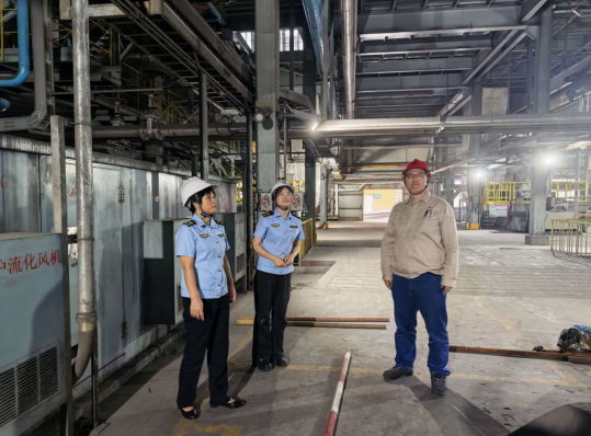 咸阳市生态环境局彬州分局  开展环境安全生产风险隐患排查整治工作