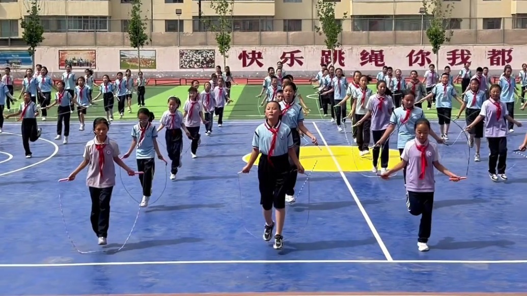体育强身书香润心　甘肃肃州这里打造动静结合育人格局