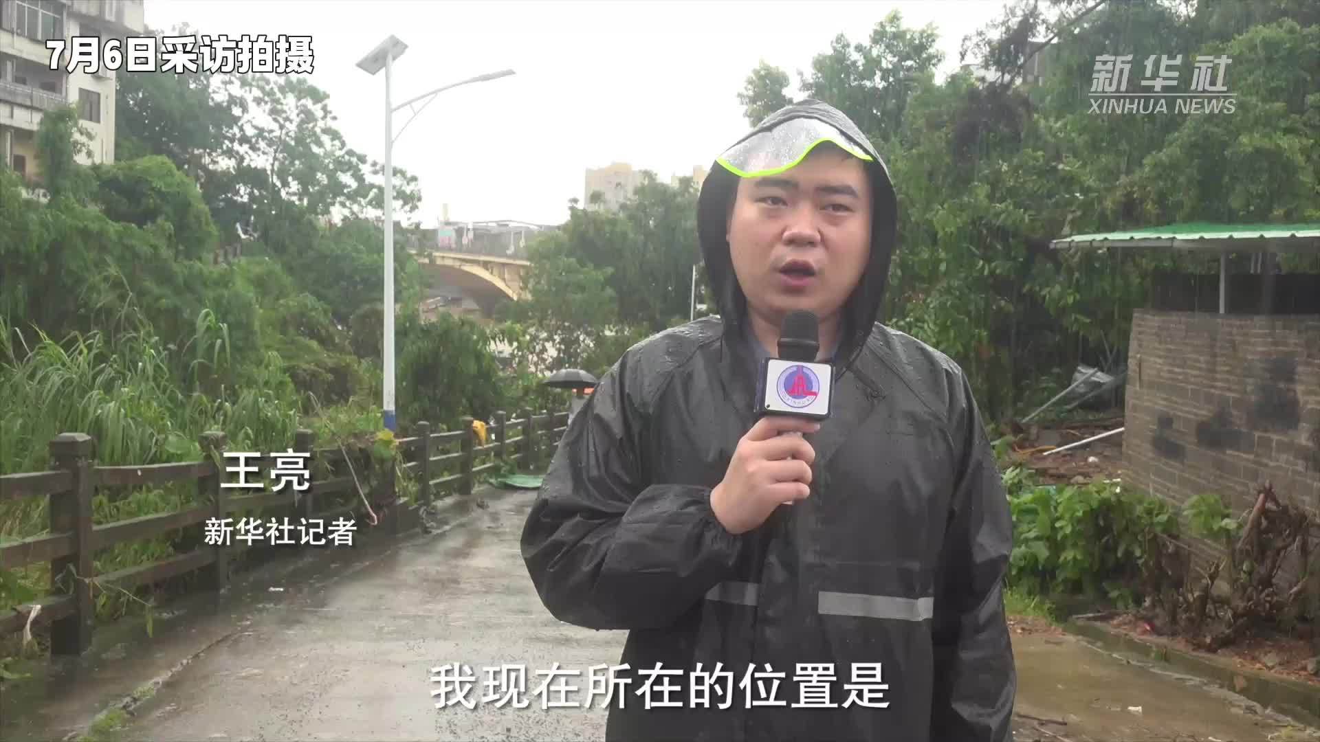 直击防城港受灾一线：水位回落 抢险救援持续推进