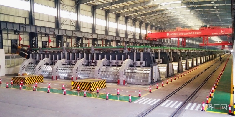 东兴铝业公司嘉峪关生产基地(央广网发 嘉峪关市委宣传部供图)