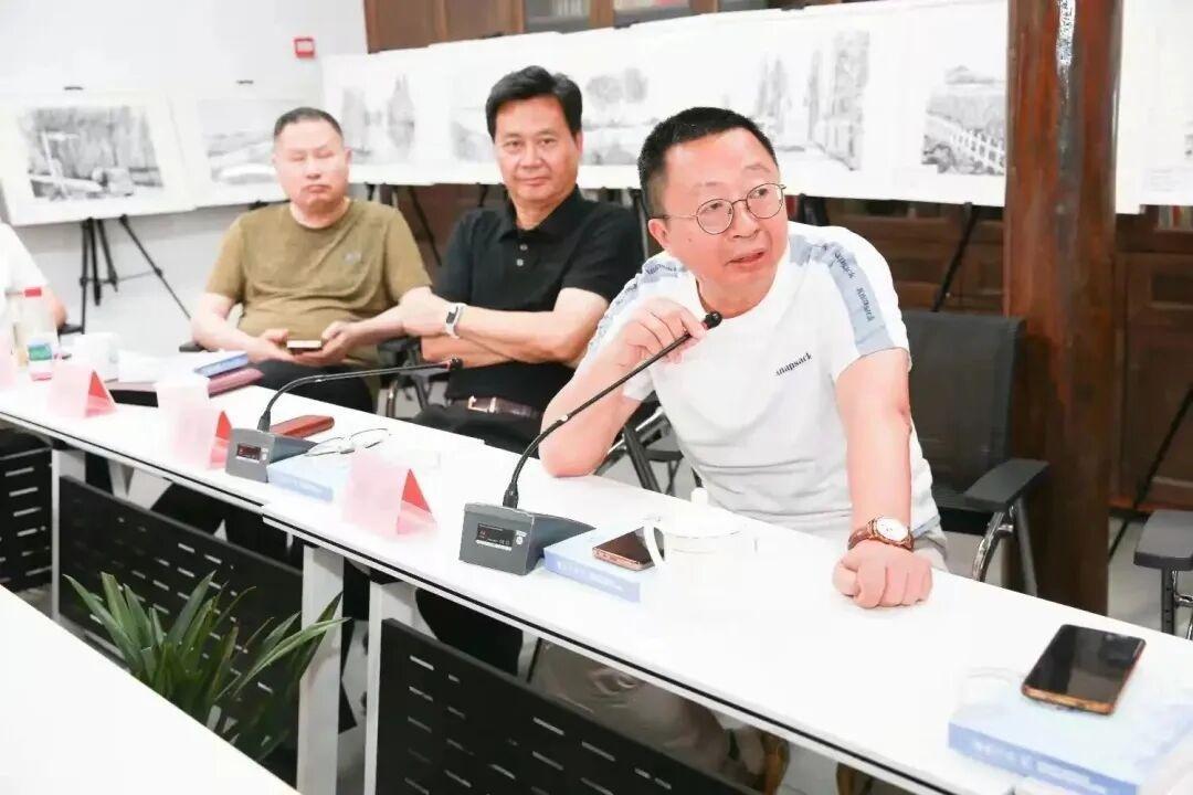 盐城市亭湖区书法家协会主席施江发言