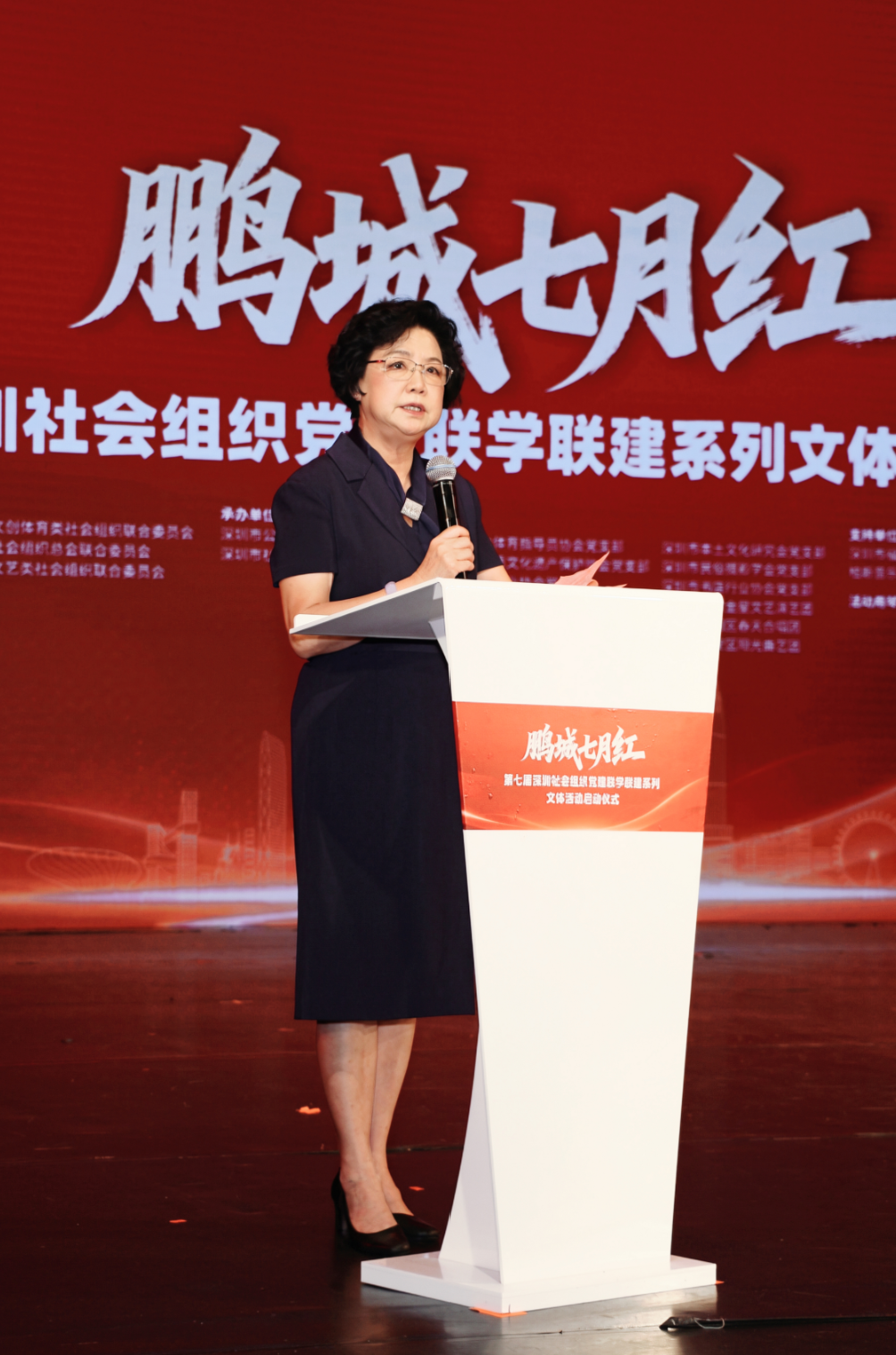 “鹏城七月红”第七届深圳社会组织党建联建文体活动启幕