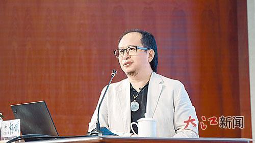 著名海洋史学者杨斌为江西读者讲述汪大渊的故事。