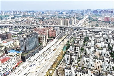 南昌高新大道快速化改造工程昌新路至广州路段计划7月30日具备通车条件