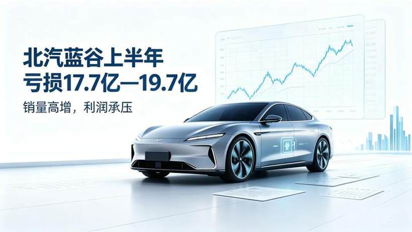 北汽蓝谷上半年亏损17.7亿~19.7亿