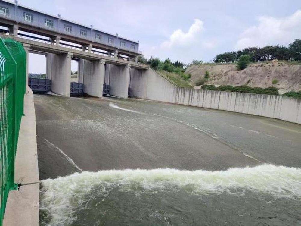 墙夼水库提闸预泄