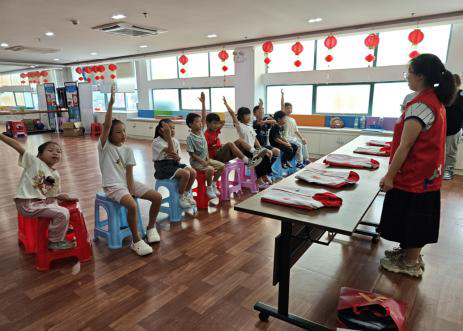 西乡街道蚝业社区“生活小能手”小组圆满收官,儿童青少年解锁多项生活新技能