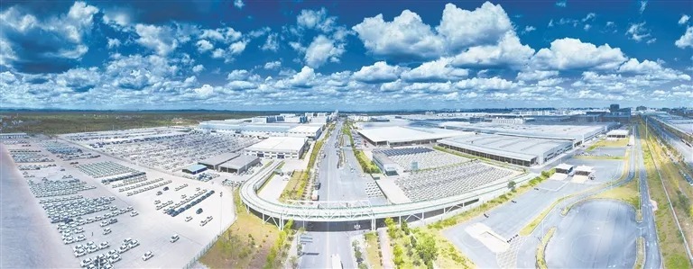 抚州新能源汽车产业园（图片来源于“抚州发布”微信公众号）