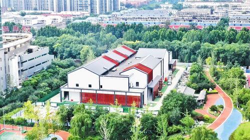 В Шаньдуне открыт первый в городе ландшафтный подстанция, спрятанный в парке