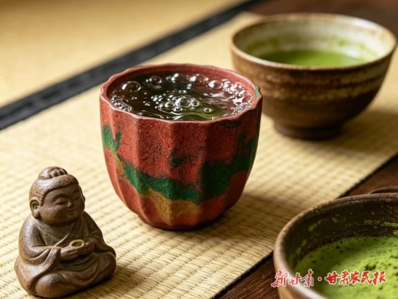 风生水起&middot;七彩丹霞茶杯