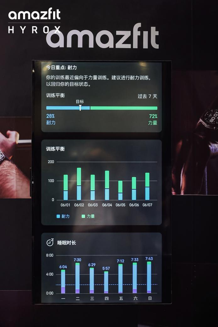 “见证我，张弛有度” amazfit Balance 3 与 Balance Ultra 新品体验会亮相HYROX杭州站