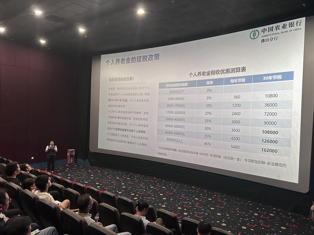 金融知识进影院 安全守护伴我行——农行佛山建设支行走进影院开展金融知识宣教活动