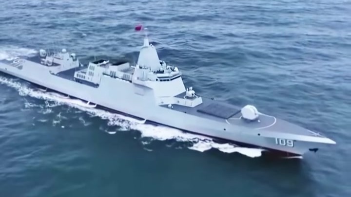 外媒称中国四支舰队出击太平洋“扫海”