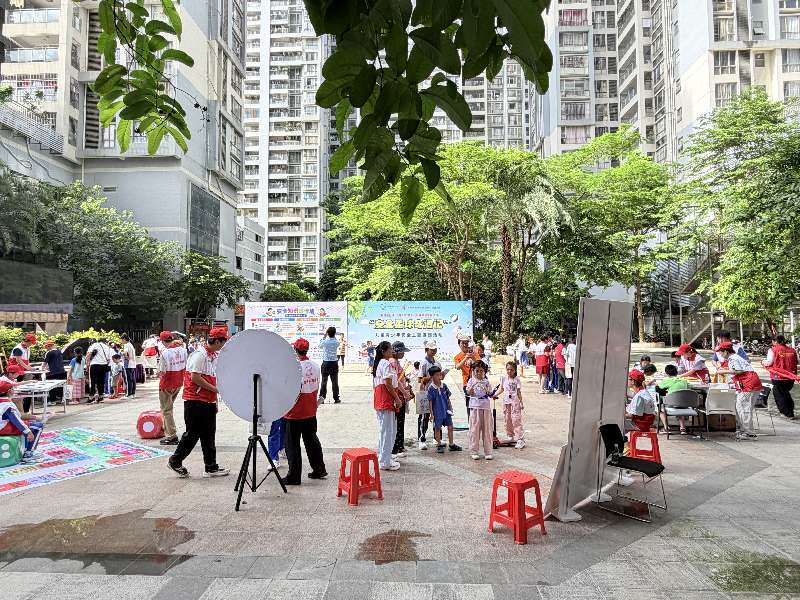 党建引领护平安,趣味游园学安全 —共乐社区青少年暑期安全主题游园活动