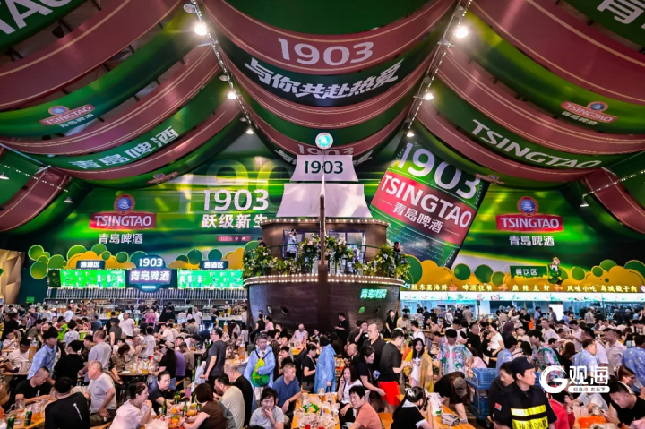 第36届青岛国际啤酒节 盛大开幕 三大会场联动2300余款啤酒迎全球宾客