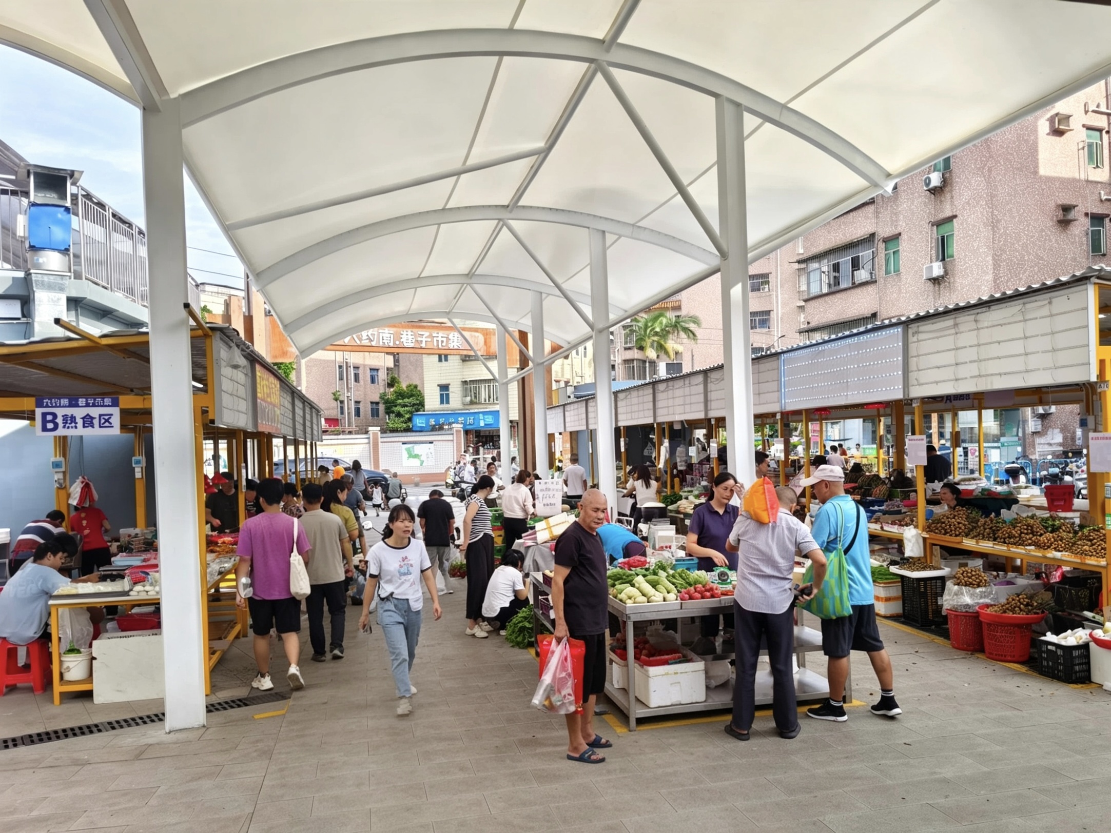 “六约南巷子市集”里的治理蝶变 横岗街道“百千万工程”再结惠民硕果