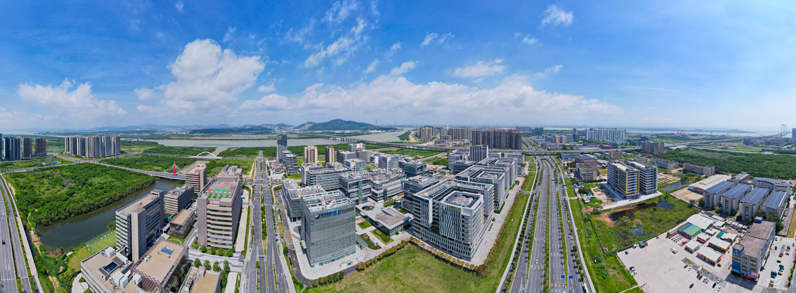 翠亨新区马鞍岛全景图(来源:翠亨新区)