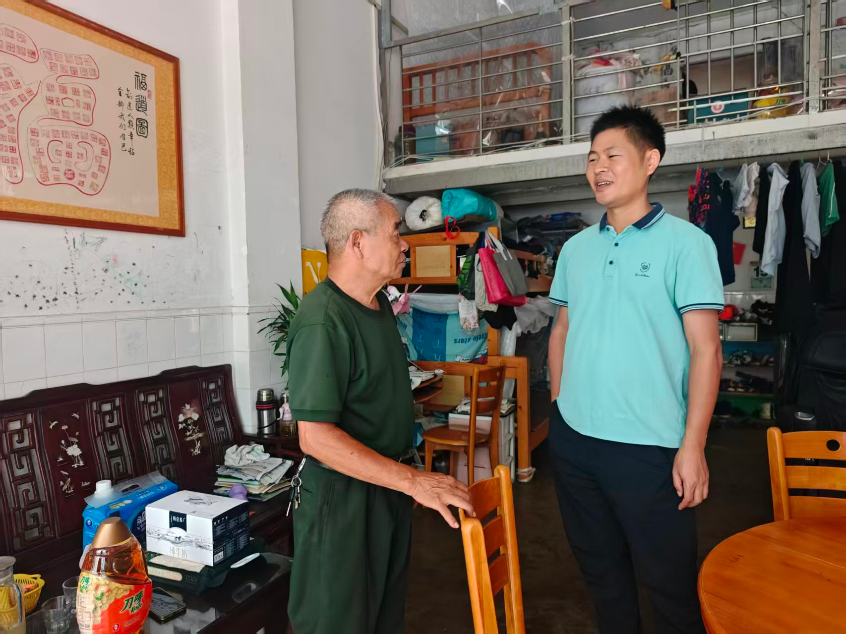 温情暖老兵 关怀显担当 —— 臣田社区退役军人服务站走访慰问退役老兵