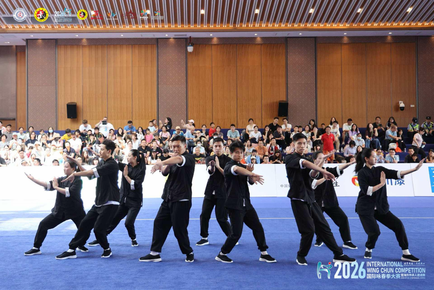 图为：大赛现场