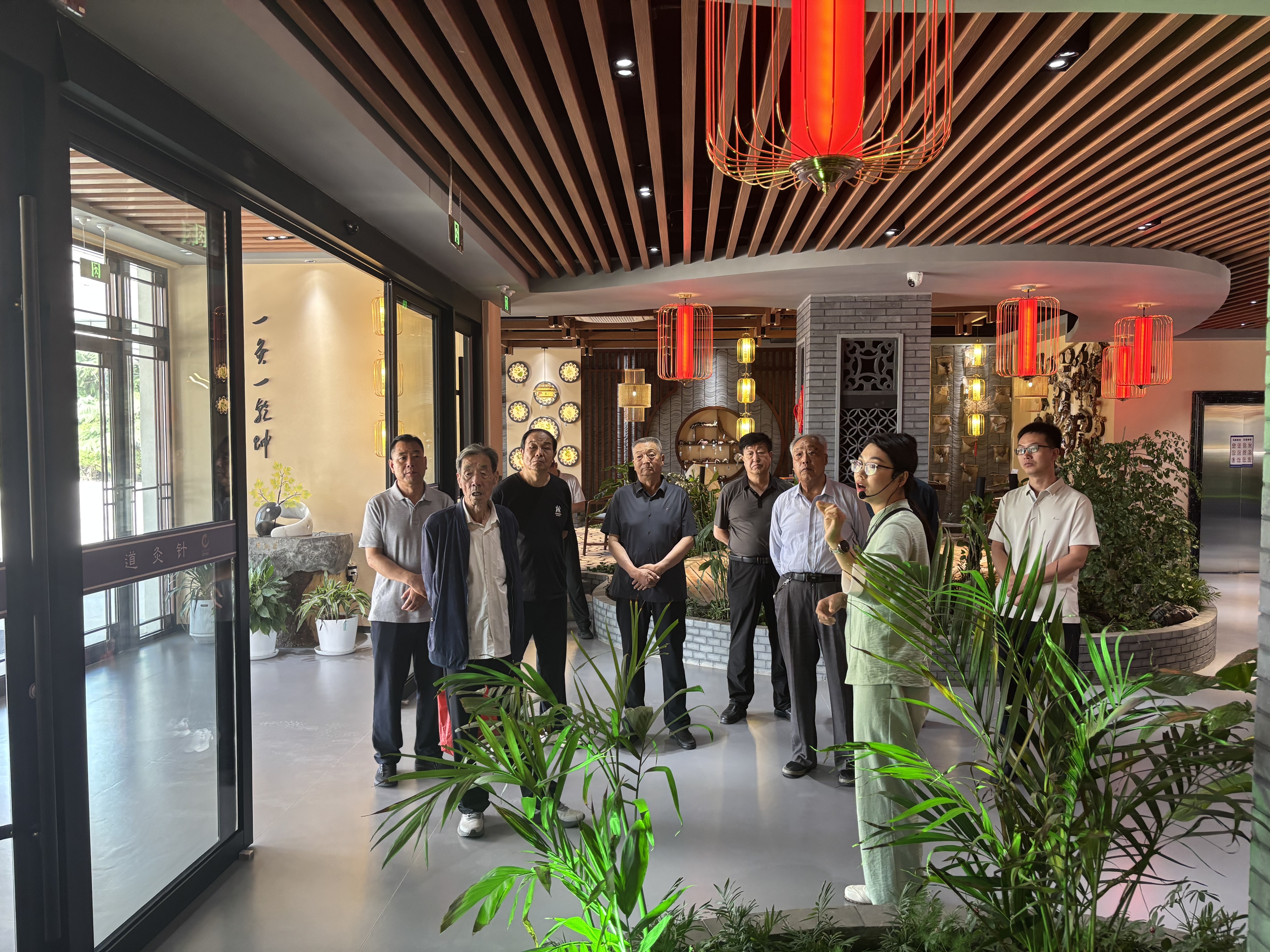 （图片为参观展馆）