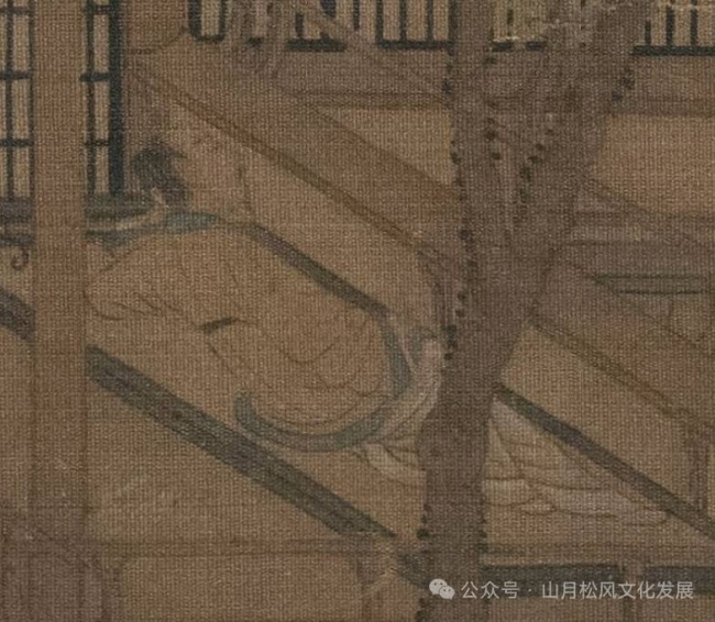 南宋 赵大亨 《薇省黄昏图》