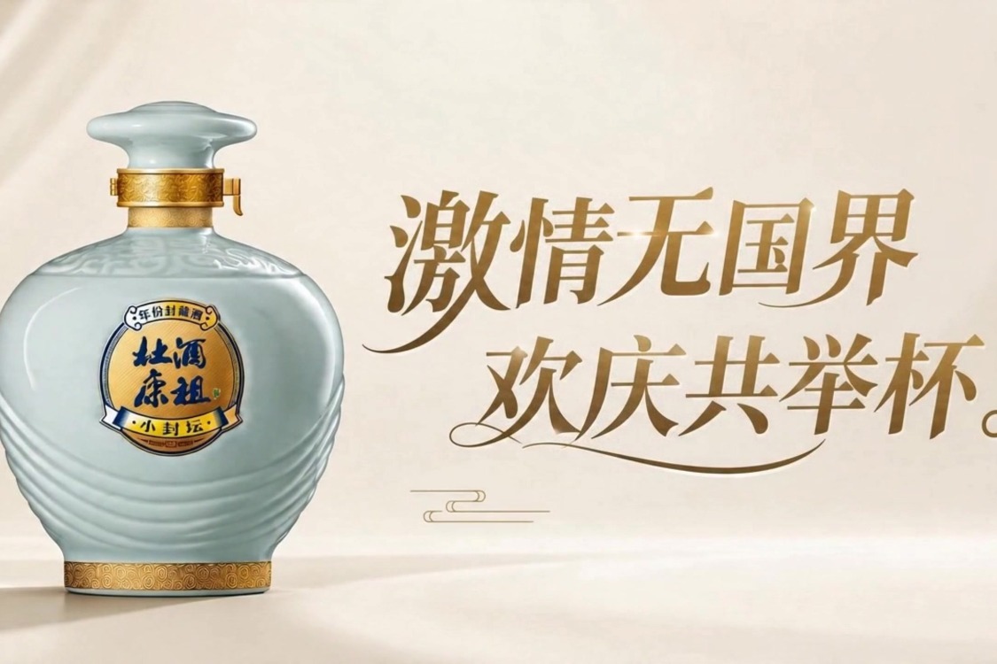 以酒为名，共醉足球盛宴！酒祖杜康见证荣耀，封藏传奇
