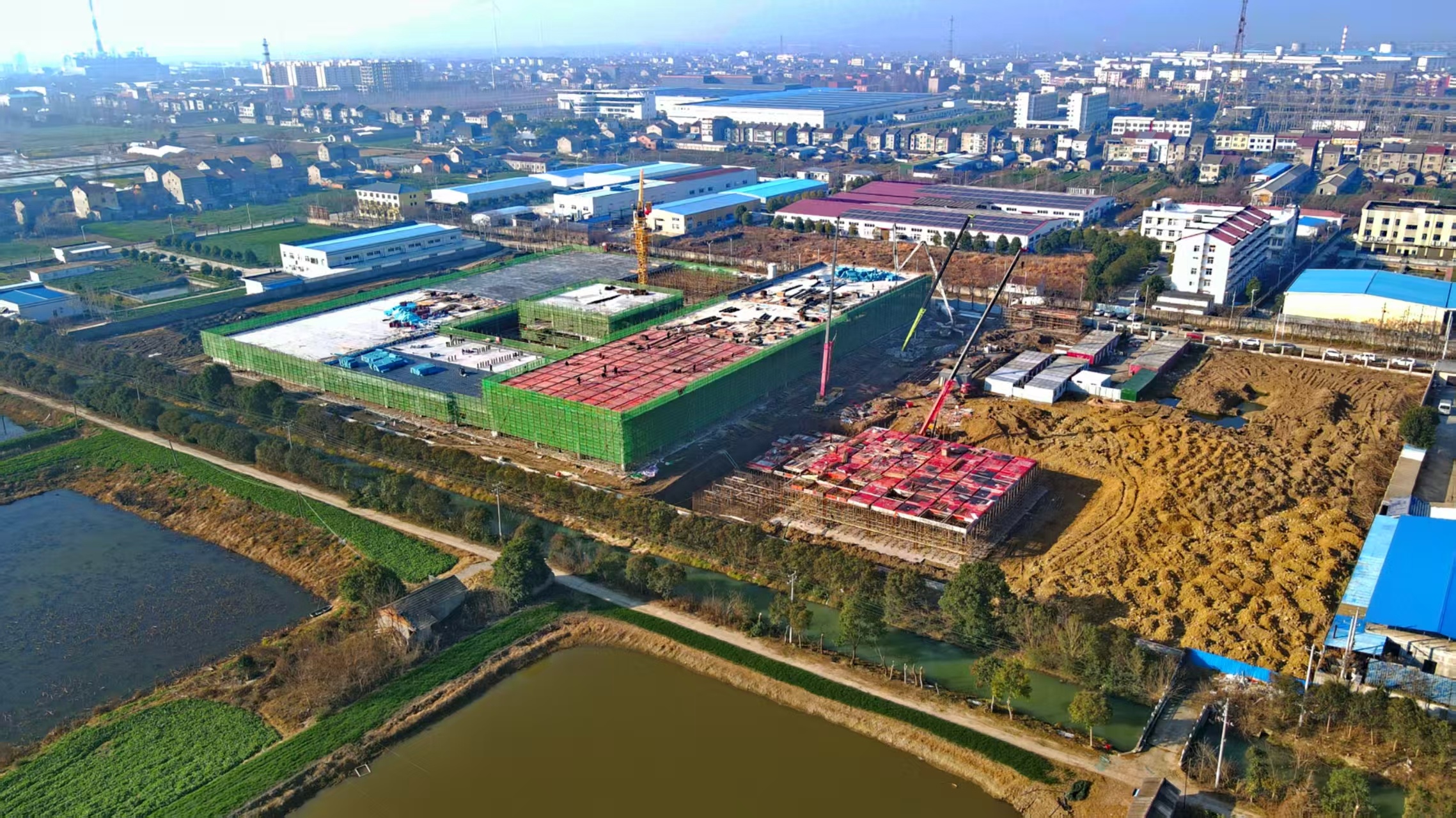 张金镇鸟瞰图